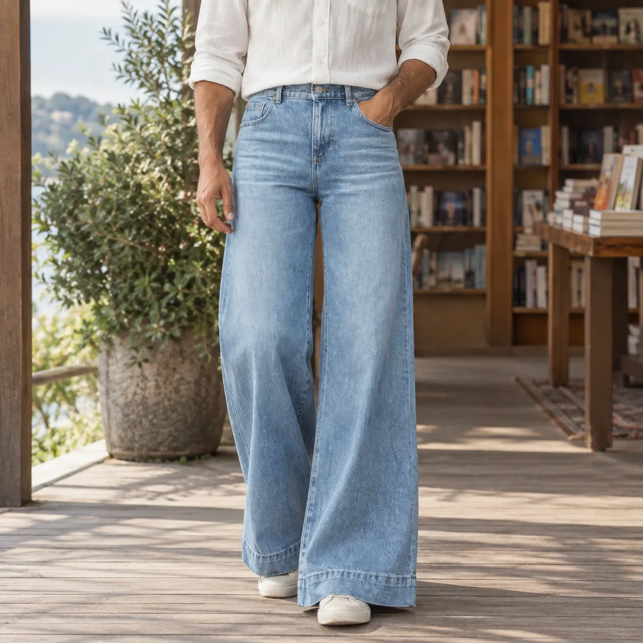 Alphonse Wide Leg Jeans — source gallery photograph 1